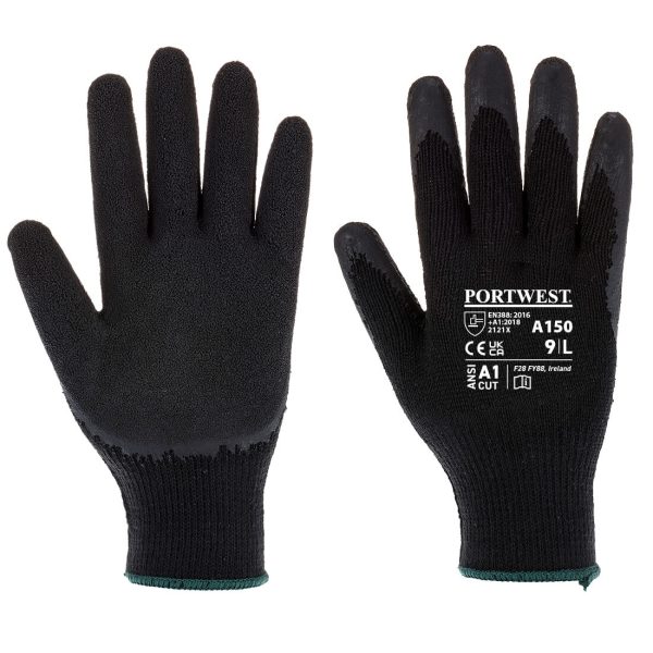 A150K8R zwart handschoenen