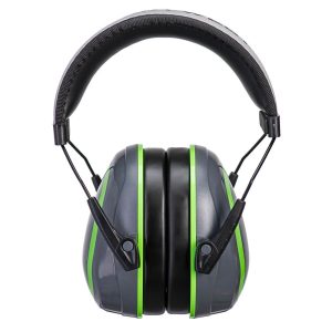 PW72 - HV Extreme Oorbeschermers SNR 26dB Laag Grijs/Groen - 18 stuks