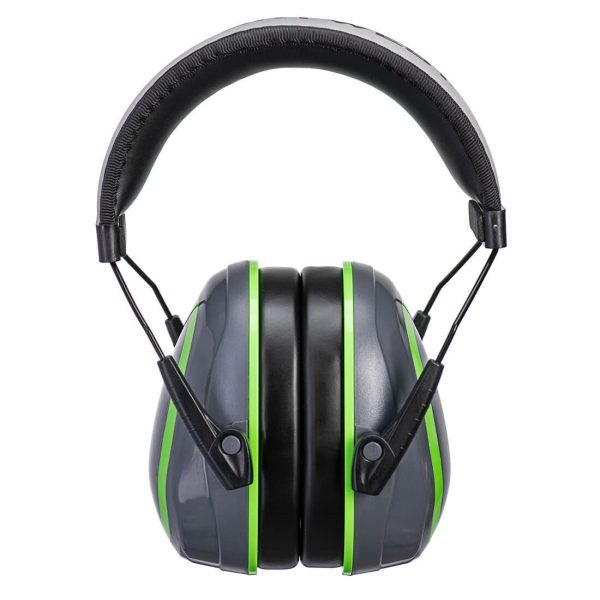 PW72 - HV Extreme Oorbeschermers SNR 26dB Laag Grijs/Groen - 18 stuks