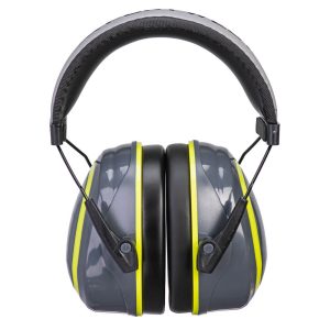 PW73 - HV Extreme Oorbeschermers SNR 28dB  Laag Grijs/Geel - 18 stuks