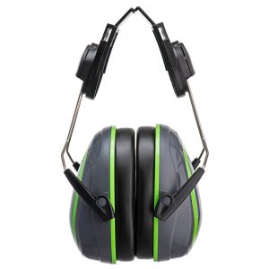 PW75 - HV Extreme oorbeschermers SNR 22dB  Laag Clip-On Grijs/Groen - 18 stuks