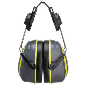 PW76 - HV Extreme oorbeschermers SNR 25dB  Laag Clip-On Grijs/Geel 18 stuks